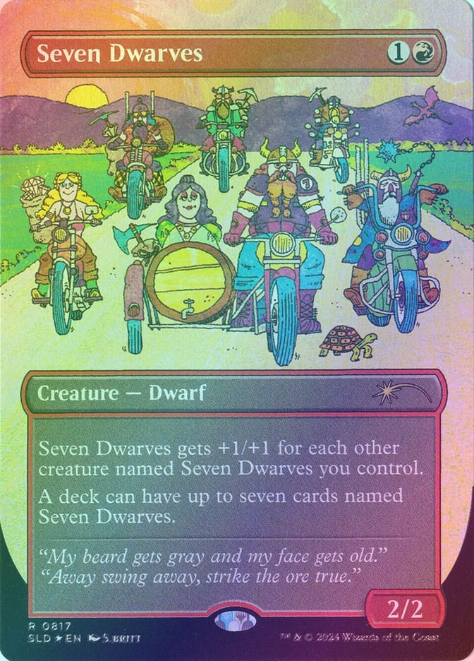 Seven Dwarves (SLD) (817) / Foil