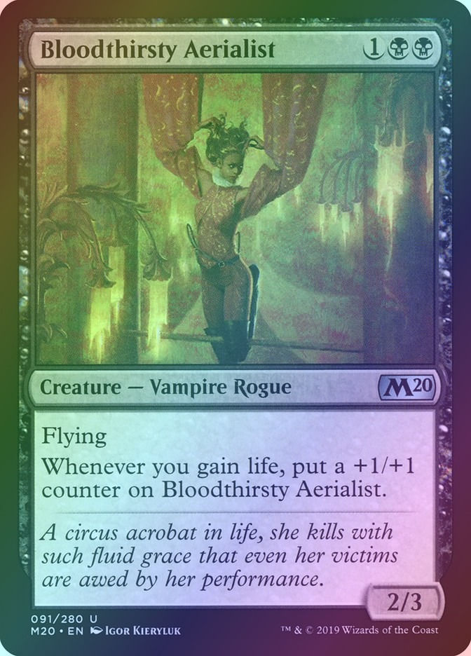 Bloodthirsty Aerialist (M20) (91) / Foil