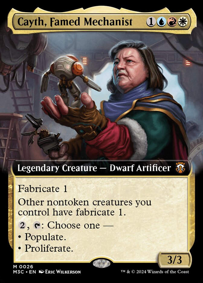 Cayth, Famed Mechanist (m3c) (26) / Extended Art