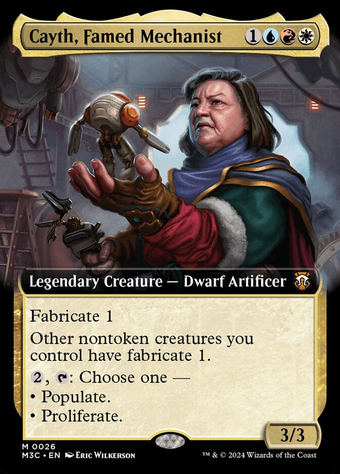 Cayth, Famed Mechanist (m3c) (26) / Extended Art