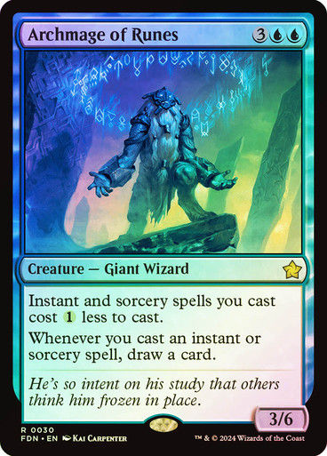Archmage of Runes (FDN) (30) / Foil