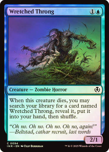 Wretched Throng (INR) (94) / Foil