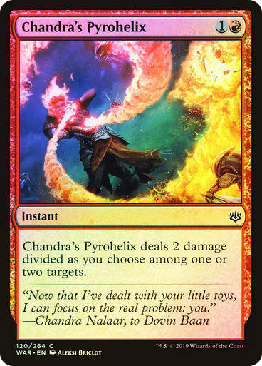 Chandra's Pyrohelix (WAR) (120) / Foil