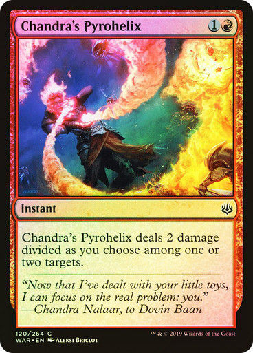 Chandra's Pyrohelix (WAR) (120) / Foil