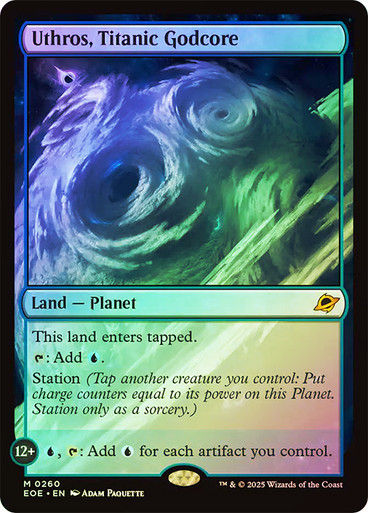 Uthros, Titanic Godcore (EOE) (260) / Foil