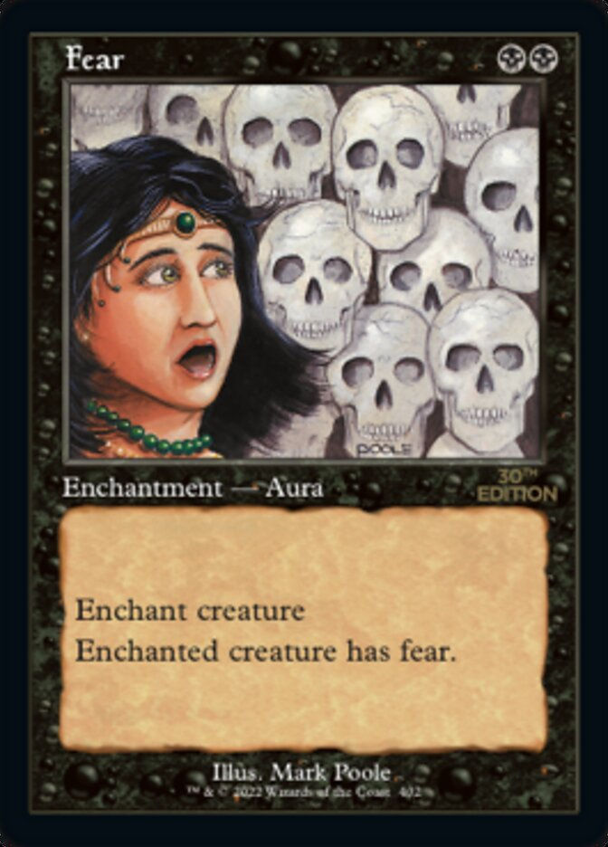 Fear (30a) / Retro Frame