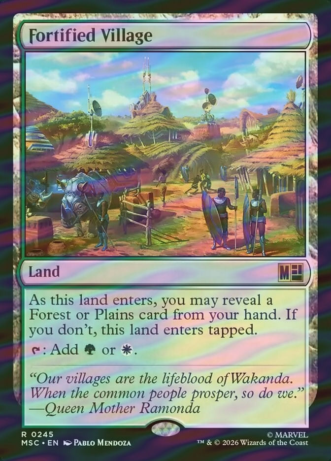 Fortified Village (MSC) (245) / Surge Foil