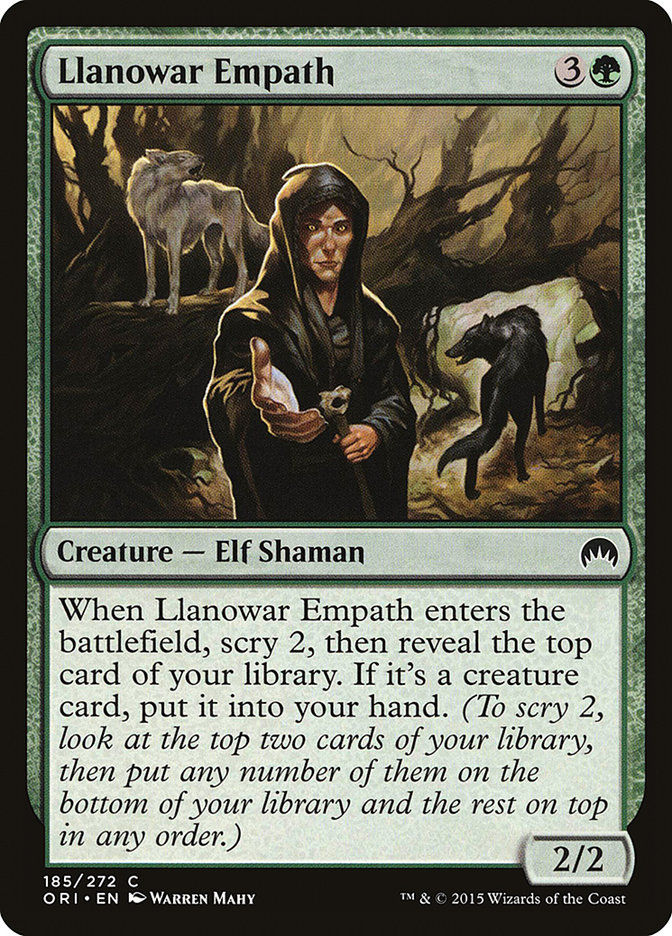 Llanowar Empath (ORI) (185)