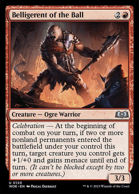 Belligerent of the Ball (woe)