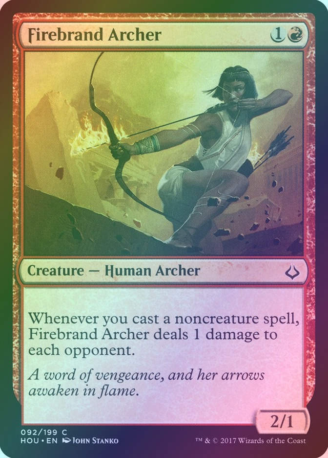 Firebrand Archer (HOU) (92) / Foil