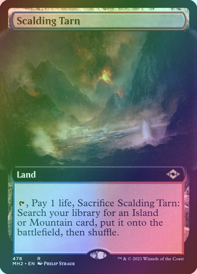 Scalding Tarn (MH2) (478) / Extended Art / Foil