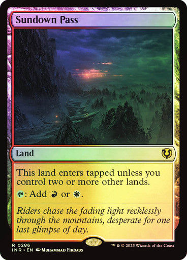Sundown Pass (INR) (286) / Foil