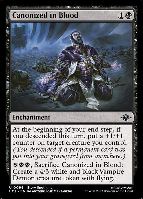 Canonized in Blood (lci)