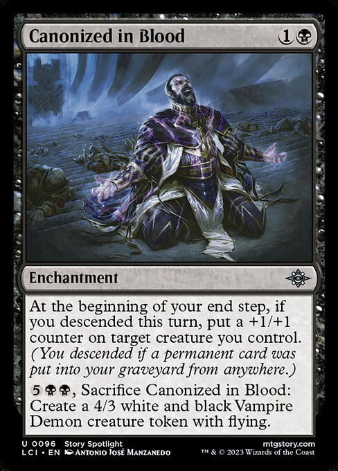 Canonized in Blood (lci)