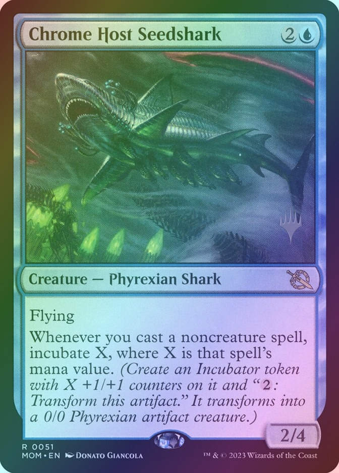 Chrome Host Seedshark (PMOM) (51p) / Foil