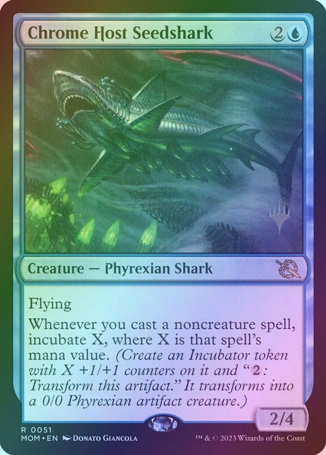 Chrome Host Seedshark (PMOM) (51p) / Foil