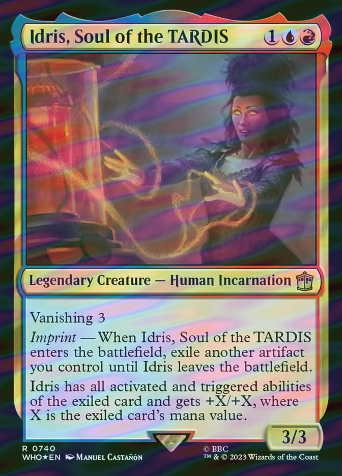Idris, Soul of the TARDIS (WHO) (740) / Surge Foil