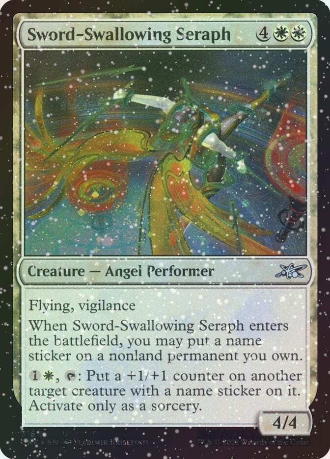 Sword-Swallowing Seraph (UNF) (316) / Galaxy Foil