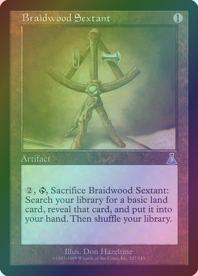 Braidwood Sextant (UDS) (127) / Foil