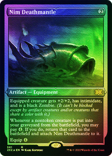 Nim Deathmantle (2X2) / Etched Foil