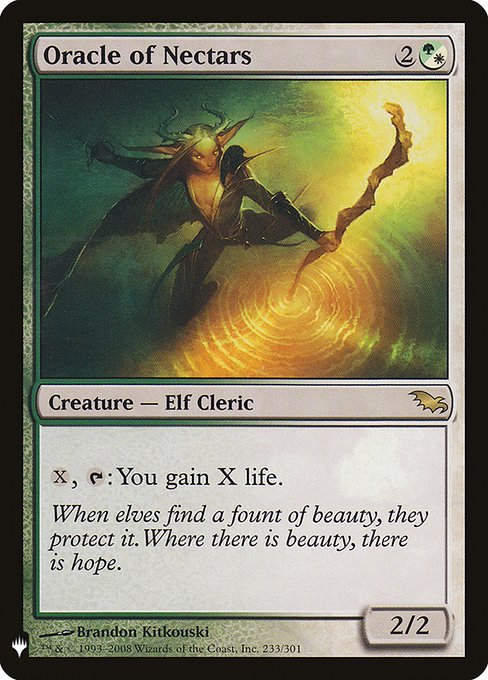 Oracle of Nectars (PLST) (SHM-233)