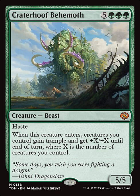 Craterhoof Behemoth (TDM) (138)