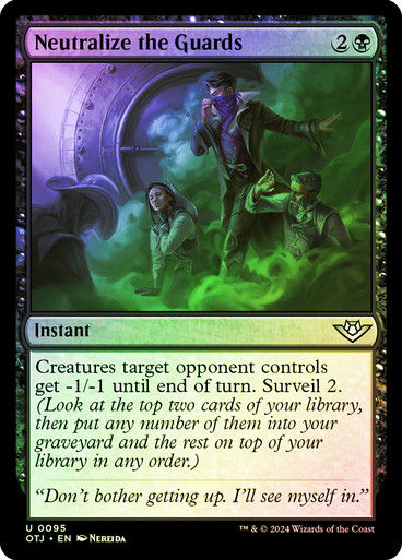 Neutralize the Guards (otj) (95) / Foil