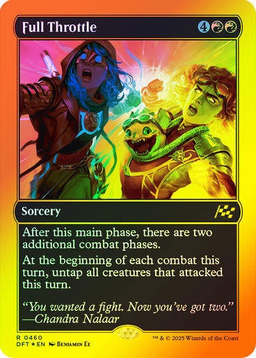 Full Throttle (DFT) (460)  / First Place Foil