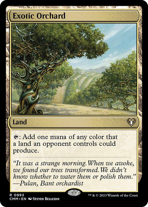 Exotic Orchard (cmm) (Commander Deck)