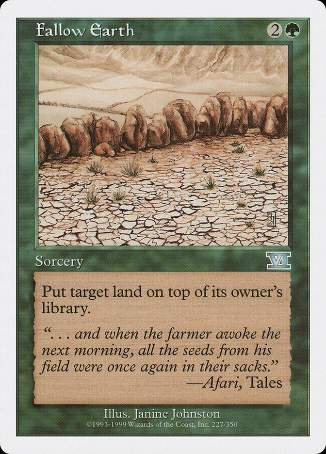 Fallow Earth (6ED) (227)