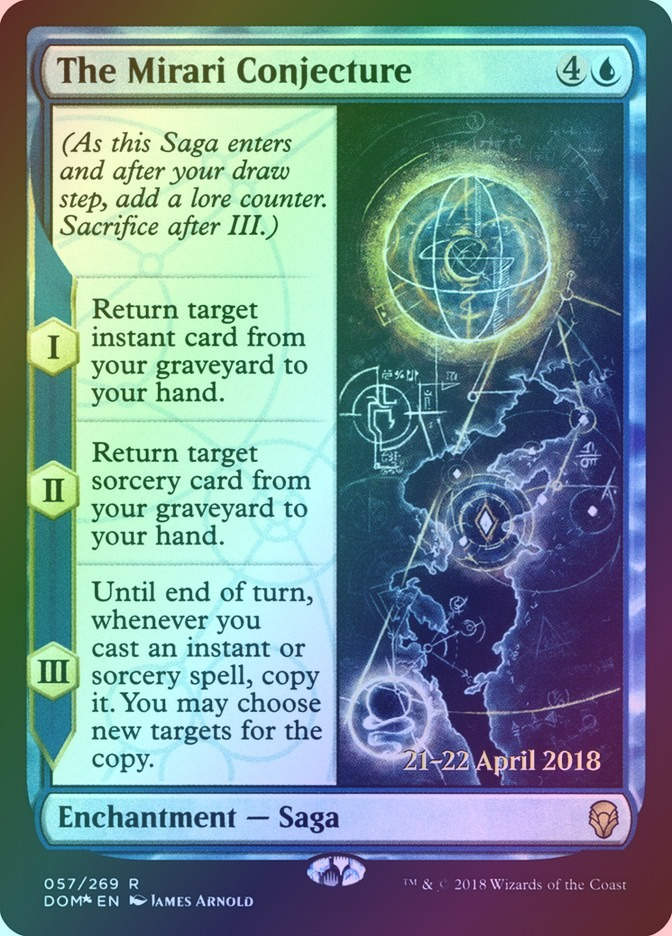 The Mirari Conjecture (PDOM) (57s) / Foil