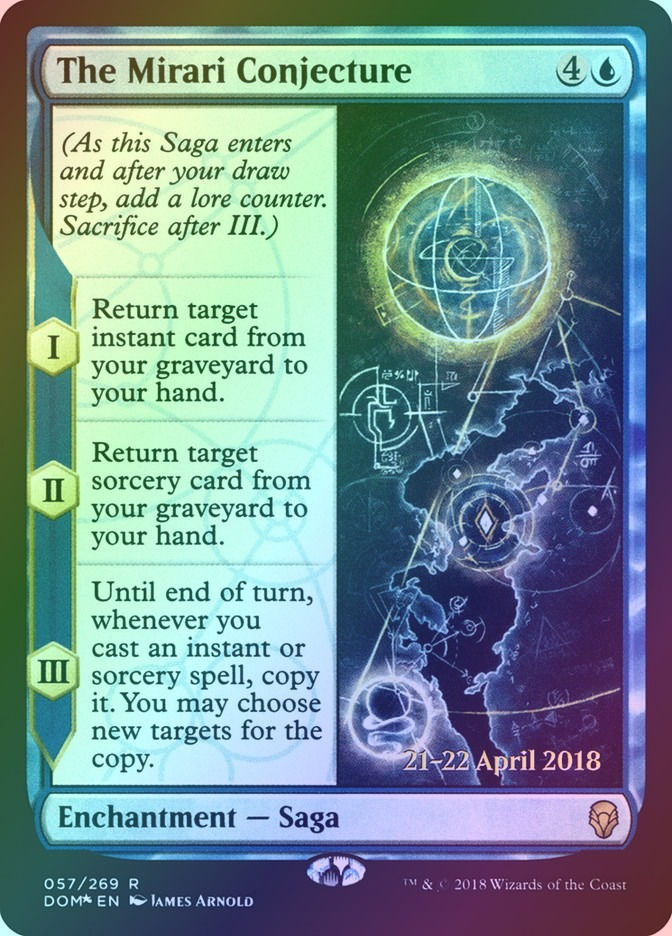 The Mirari Conjecture (PDOM) (57s) / Foil