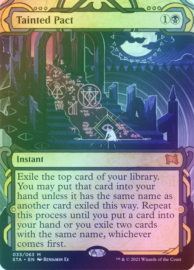 Tainted Pact (STA) (33) / Borderless / Showcase / Foil