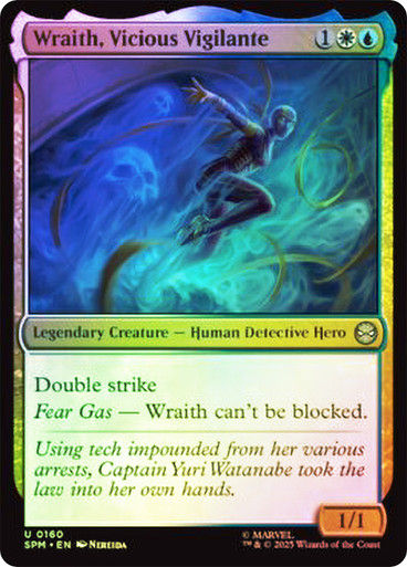 Wraith, Vicious Vigilante (SPM) (160) / Foil