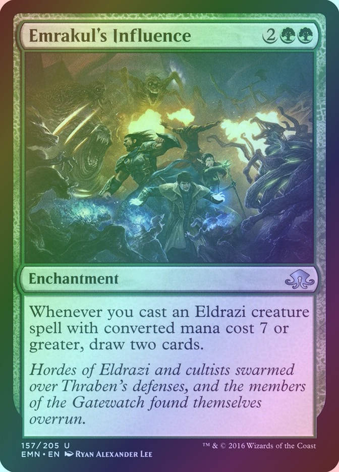 Emrakul's Influence (EMN) (157) / Foil