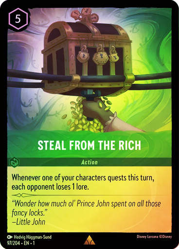 Steal from the Rich (LOR_TFC) / Foil