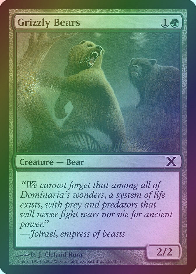 Grizzly Bears (10E) (268) / Foil