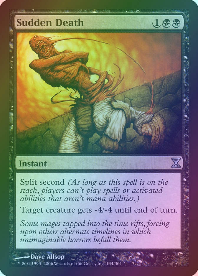 Sudden Death (TSP) (134) / Foil