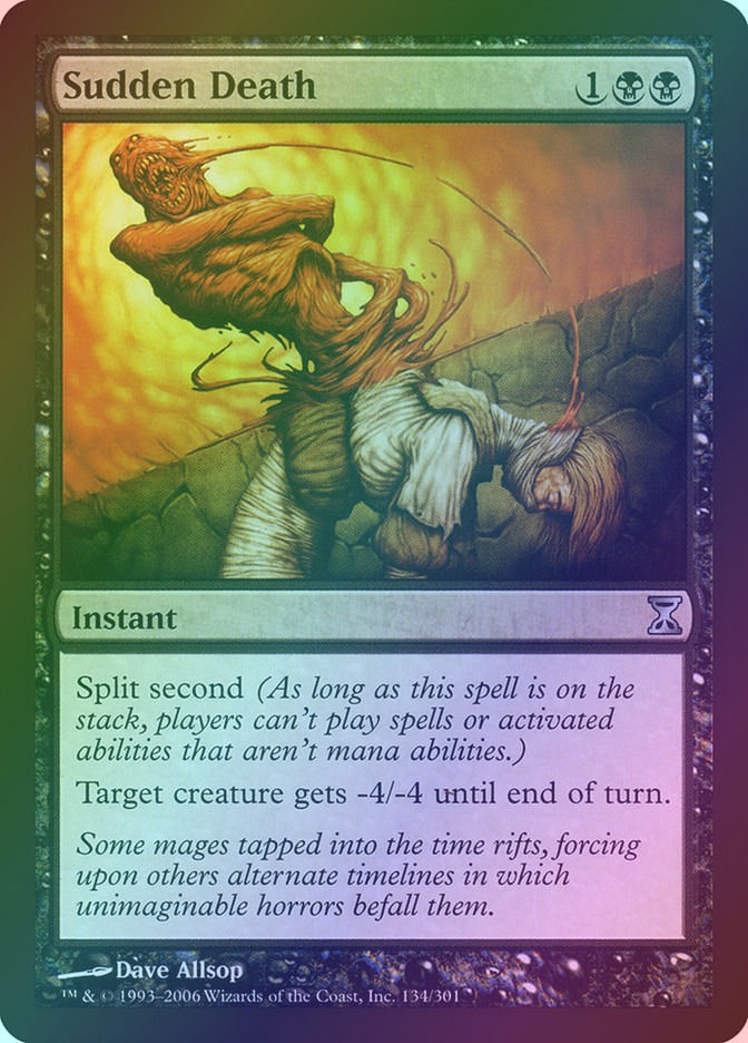 Sudden Death (TSP) (134) / Foil