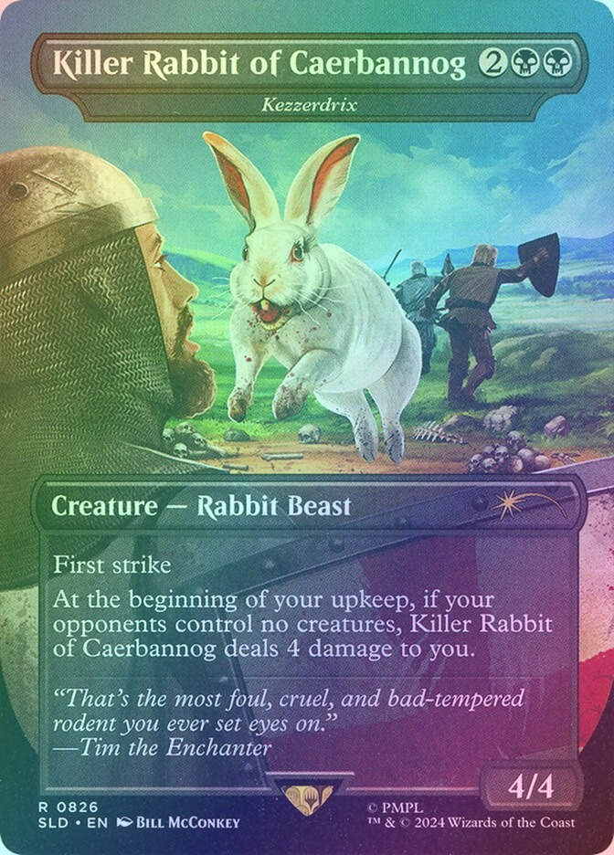 Kezzerdrix (SLD) (826) / Borderless / Foil