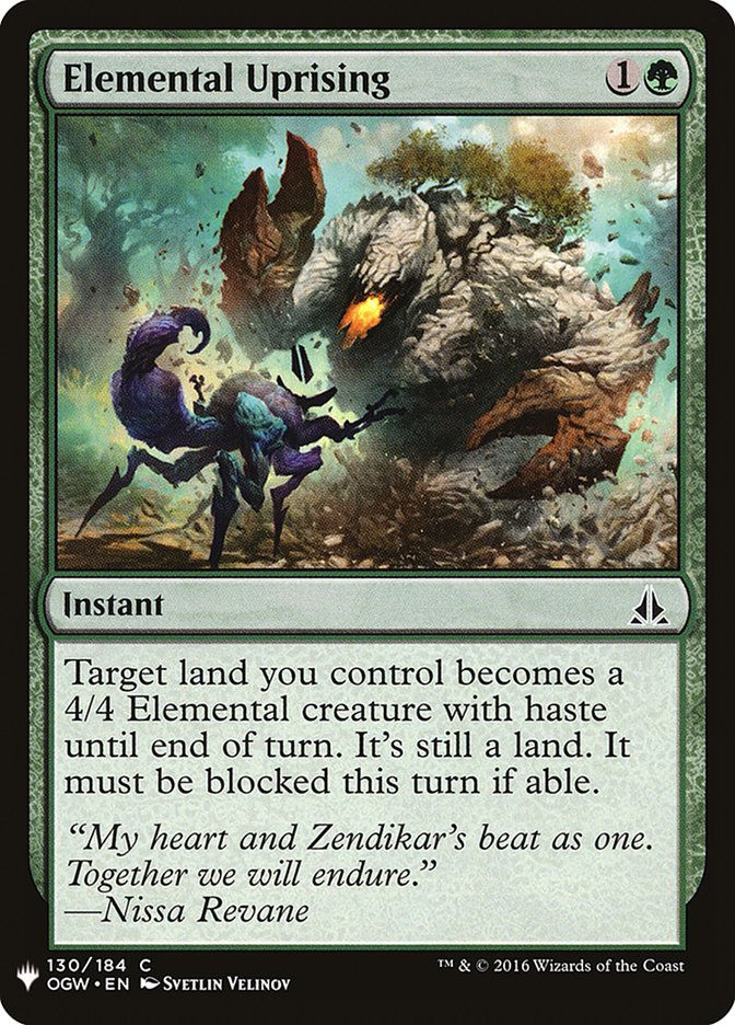 Elemental Uprising (MYS)