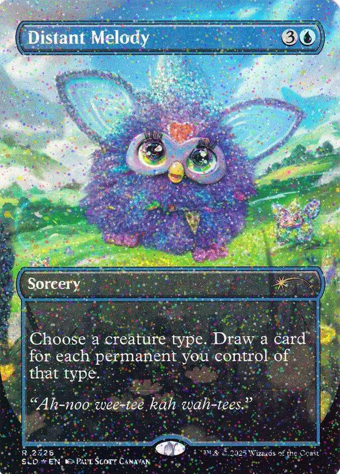 Distant Melody (SLD) (2326) / Borderless / Confetti Foil