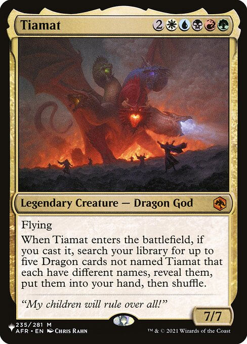 Tiamat (PLST) (AFR-235)
