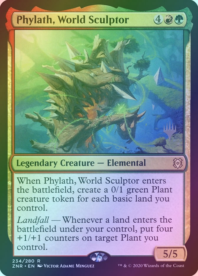 Phylath, World Sculptor (PZNR) (234p) / Foil
