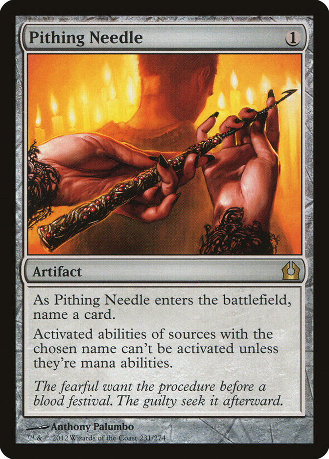 Pithing Needle (RTR) (231)