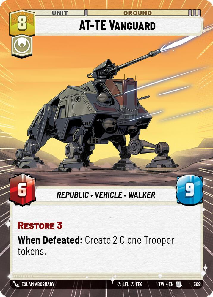AT-TE Vanguard (Hyperspace) (TWI) (508)