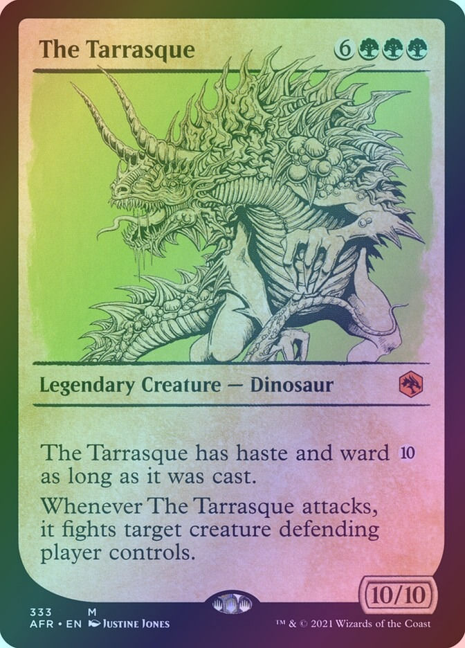 The Tarrasque (AFR) (333) / Showcase / Foil