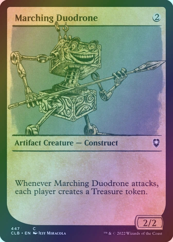 Marching Duodrone (CLB) (447) / Showcase / Foil