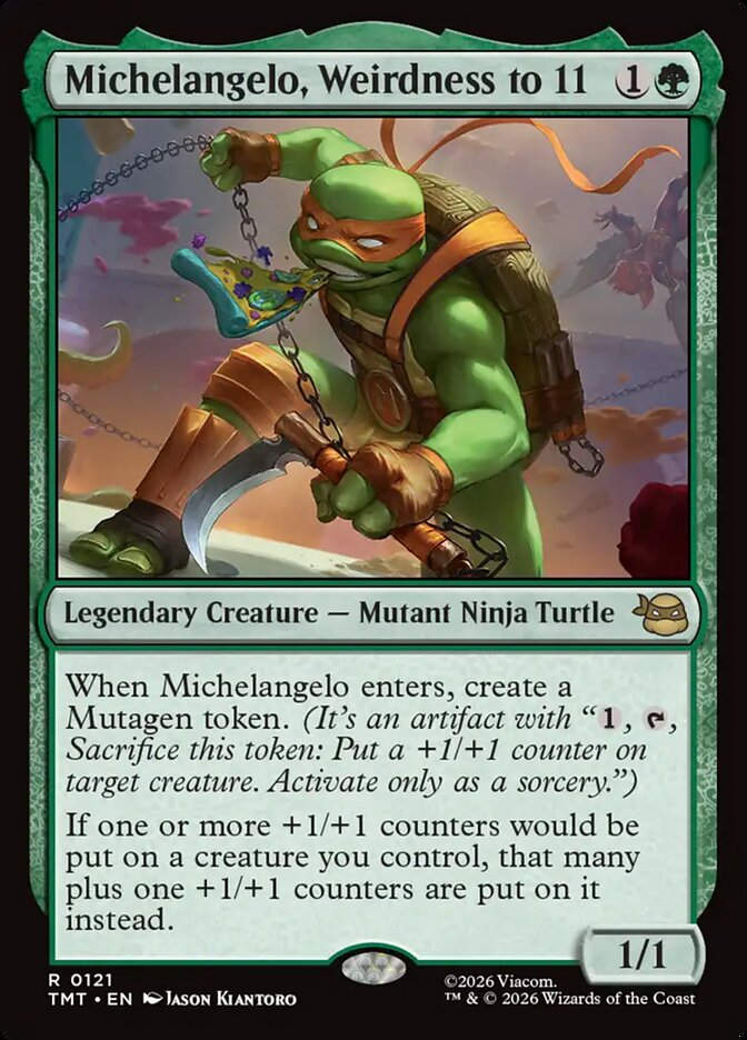 Michelangelo, Weirdness to 11 (TMT) (121)