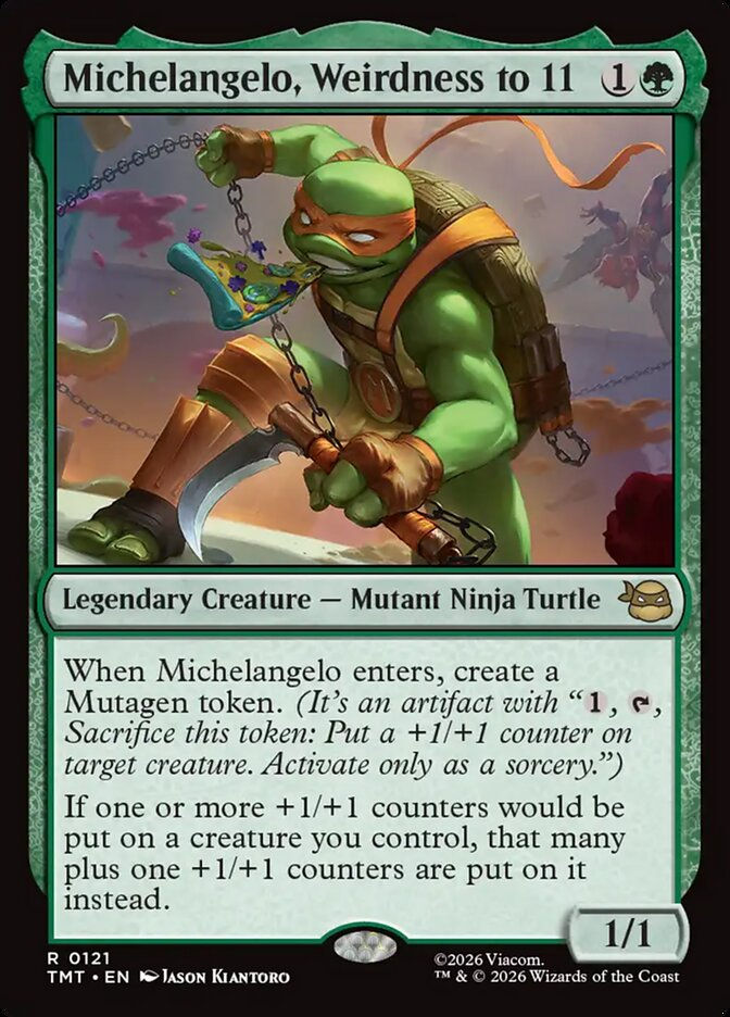 Michelangelo, Weirdness to 11 (TMT) (121)